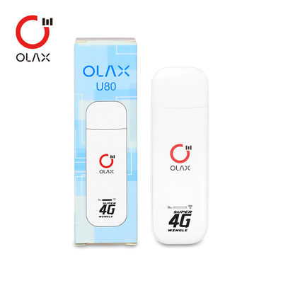 OLAX U80 4g Lte WifiのドングルすべてのSimサポートUSBの棒の変復調装置ODM